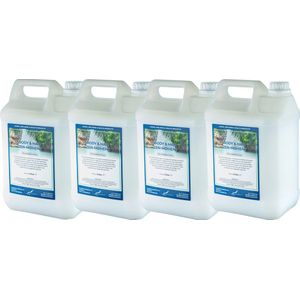 Body & Hair Zen Moment 5 Liter - set van 4 stuks - navulling - voordeelverpakking - 2 in 1 voor lichaam en haar.