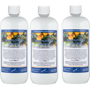 Bodylotion Orange 1 Liter - set van 3 stuks