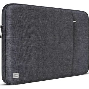 11,6 inch laptophoes notebooktas sleeve waterdichte tas case voor 2017 nieuwe 12"" MacBook/11,6"" MacBook Air/12,3"" Microsoft Surface Pro 4 6 7/12,9"" iPad Pro 2018, donkergrijs