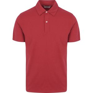 King Essentials The James Poloshirt Rood - Heren