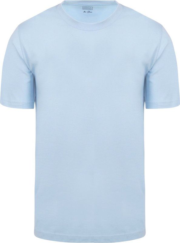 King Essentials The Steve T-Shirt Lichtblauw - Heren - Print T-shirts