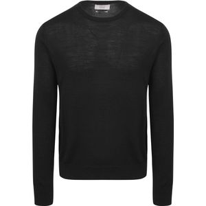 King Essentials The John Pullover Merino Zwart - Maat XXL - Heren - Pullovers