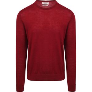 King Essentials The John Pullover Merino Rood - Heren - Pullovers