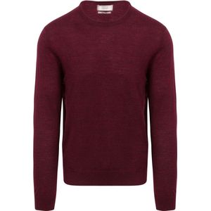 King Essentials The John Pullover Merino Burgundy - Heren - Pullovers