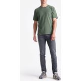 King Essentials The Shawn T-Shirt Olijfgroen - Heren - Print T-shirts