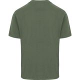 King Essentials The Shawn T-Shirt Olijfgroen - Heren - Print T-shirts