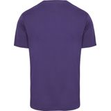 King Essentials The Steve T-Shirt Donkerpaars - Heren - Print T-shirts