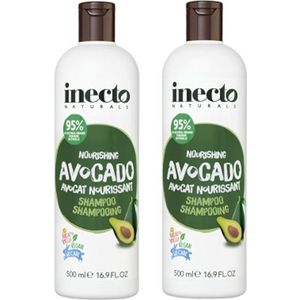 Inecto - Avocado Shampoo - 2 pak - Natuurlijk - Voedend - Avocado Olie