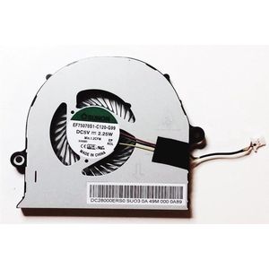 Vervangende Cpu / koelventilator voor o.a. Acer Aspire  E5-400 / E5-500 / E5-700 / F5-500 / V3-500 Series - P/N: DC28000ER