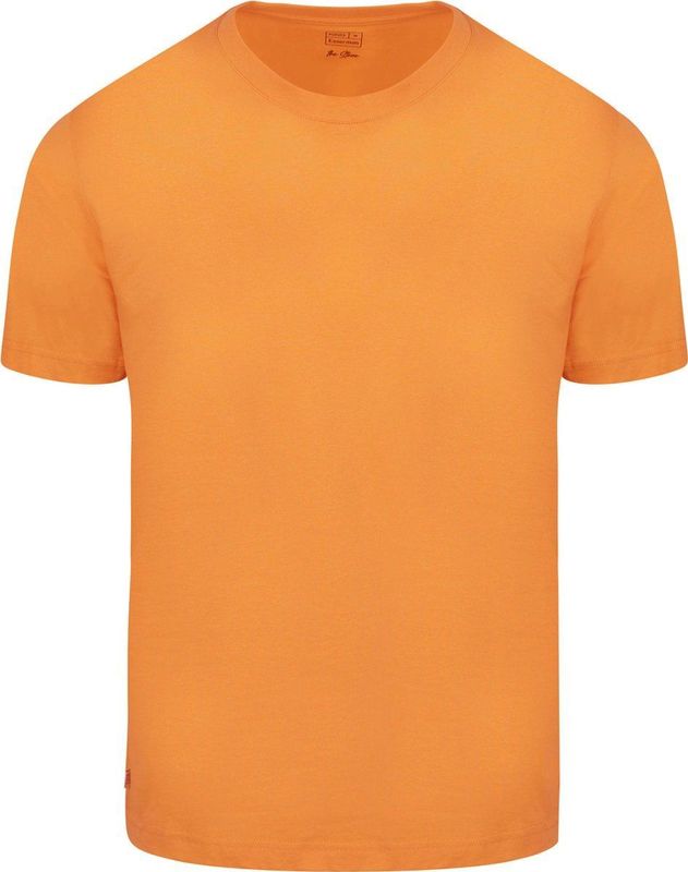 King Essentials The Steve T-Shirt Oranje - Heren - Print T-shirts