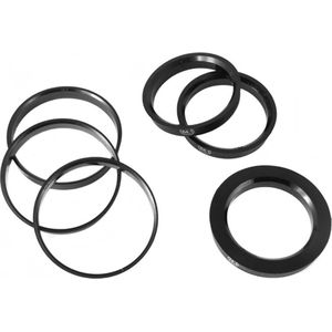 Centreerringen set 72,6mm -> 64,1mm - voor aluminium velgen