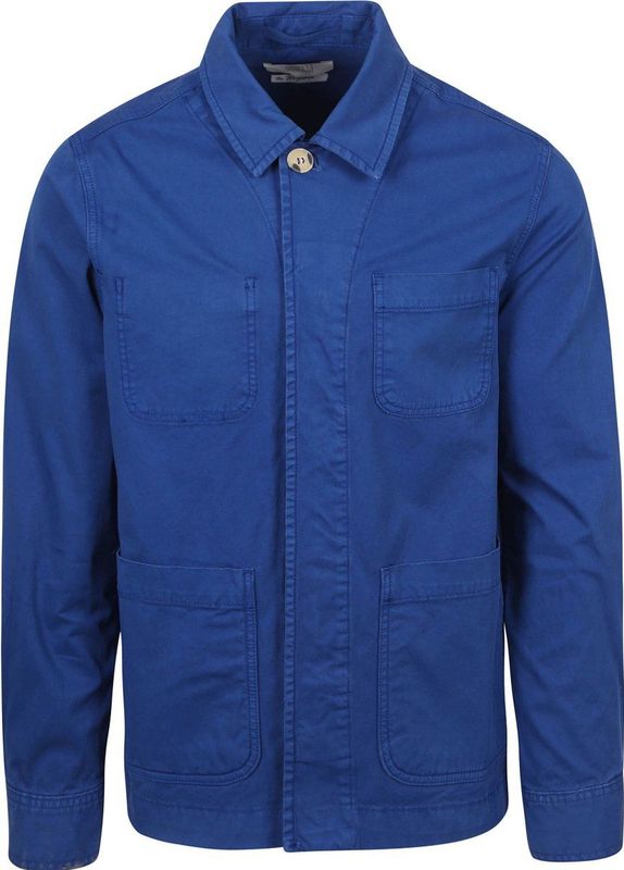 King Essentials - The Benjamin - Overshirt - Blauw