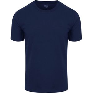 King Essentials The Shawn T-Shirt Navy - Heren - Print T-shirts