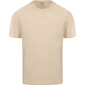 King Essentials The Steve T-Shirt Beige - Heren - Print T-shirts