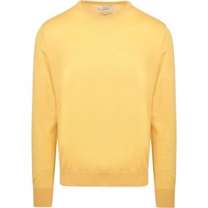 King Essentials The John Pullover Merino Geel - Heren - Pullovers