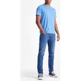 King Essentials The Steve T-Shirt Mid Blauw - Heren - Print T-shirts