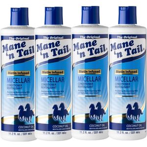 Mane ’N Tail – Conditioner Micellar – 4 pak – Hydraterend - Revitaliserend