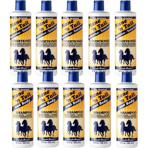 Mane ´n Tail - 5 x Shampoo Original en 5 x Conditioner Original