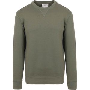 King Essentials The George Sweater Olijfgroen - Heren - Sweaters