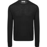 King Essentials - The John - Pullover - Zwart - Merinowol