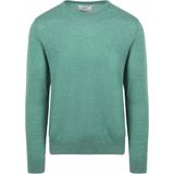 King Essentials The John Pullover Merino Groen - Heren - Pullovers