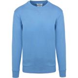 King Essentials The George Sweater Mid Blauw - Heren - Sweaters