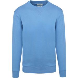 King Essentials The George Sweater Mid Blauw - Heren - Sweaters