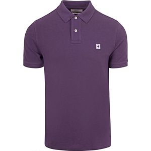 King Essentials The Rene Poloshirt Paars - Heren