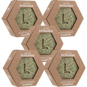 Ben & Anna - Love Soap Lemongrass - Shampoo - 5 pak