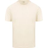 King Essentials The Steve T-Shirt Ecru - Heren - Print T-shirts