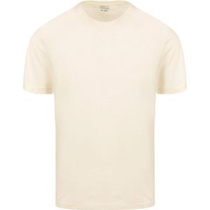 King Essentials The Steve T-Shirt Ecru - Heren - Print T-shirts