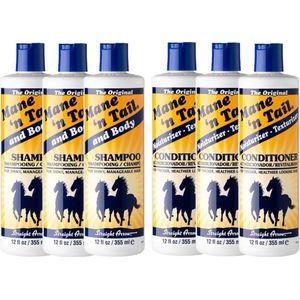 Mane ´n Tail - 3 x Shampoo Original en 3 x Conditioner Original