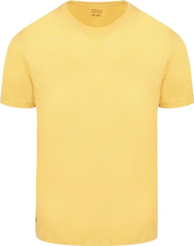King Essentials The Steve T-Shirt Geel - Heren - Print T-shirts