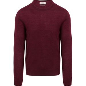 King Essentials - The John - Pullover - Bordeaux - Merinowol