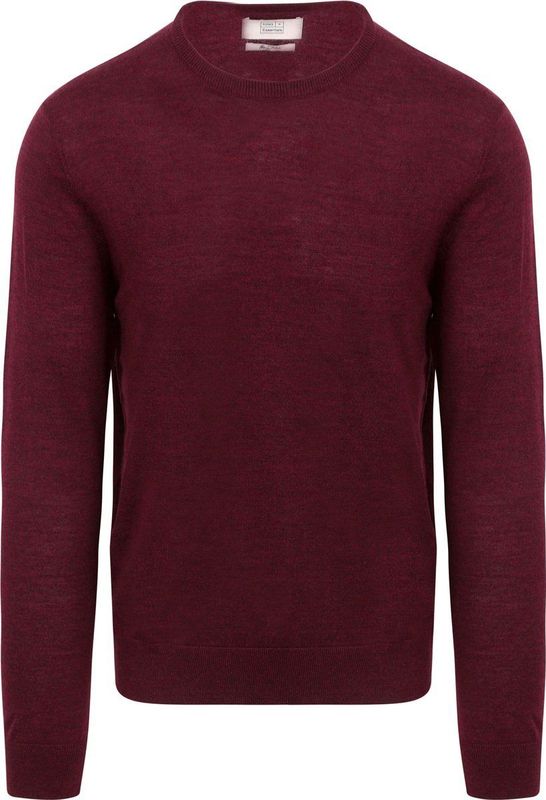 King Essentials - The John - Pullover - Bordeaux - Merinowol