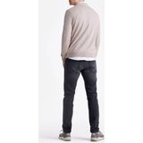 King Essentials The John Pullover Merino Greige - Heren - Pullovers