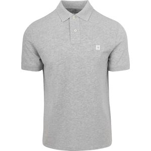 King Essentials The Rene Poloshirt Antraciet - Heren
