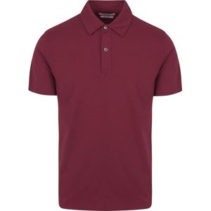 King Essentials The James Poloshirt Burgundy - Heren