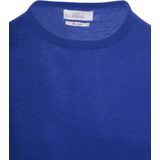 King Essentials The John Pullover Merino Royal Blauw - Heren - Pullovers