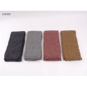 Warme sjaal - Lang en warm - Unisex - Okergeel
