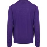 King Essentials The John Pullover Merino Paars - Heren - Pullovers