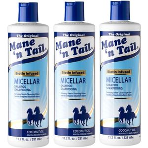 MANE ´N TAIL - Shampoo Micellar – 3 pak – Milde Shampoo - Biotine