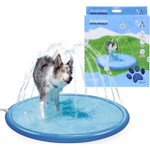 CoolPets Splash Pool Sproeier- Honden - Spelen - Water - Voor verkoeling - Waterplezier