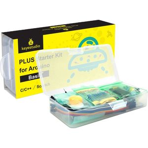 Keyestudio Basic Starter Kit voor Arduino - KS 0540 - met NL Handleiding en ""PLUS"" moederbord voor uitbreidingssets