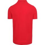 King Essentials The Rene Poloshirt Rood - Heren