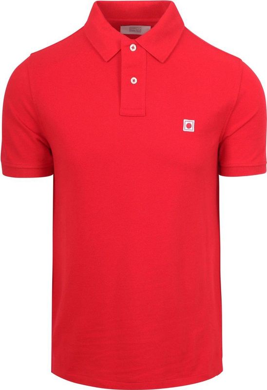 King Essentials The Rene Poloshirt Rood - Heren