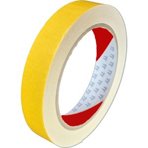 Dubbelzijdig Tape - 19mm breed 5 meter lang - Extra sterk - Montagetape - Foam Plakband - Handig voor Plinten/Kabelgoten/LED strips - 5 Meter lang