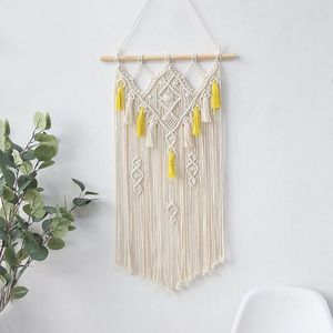 Macramé Wandkleed | Handgemaakt | 100% Katoen | Hoogwaardige Kwaliteit | 40x70 cm