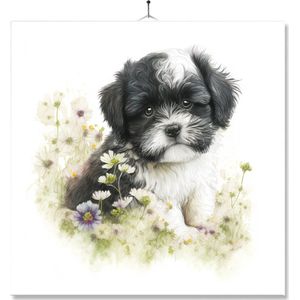 Tegel Met Opdruk | Verjaardag kado | Cadeau | Honden | Havaneser