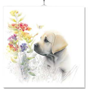 Tegel Met Opdruk | Verjaardag kado | Cadeau | Honden | Labrador